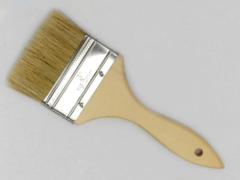 Chip brush for chalk paint